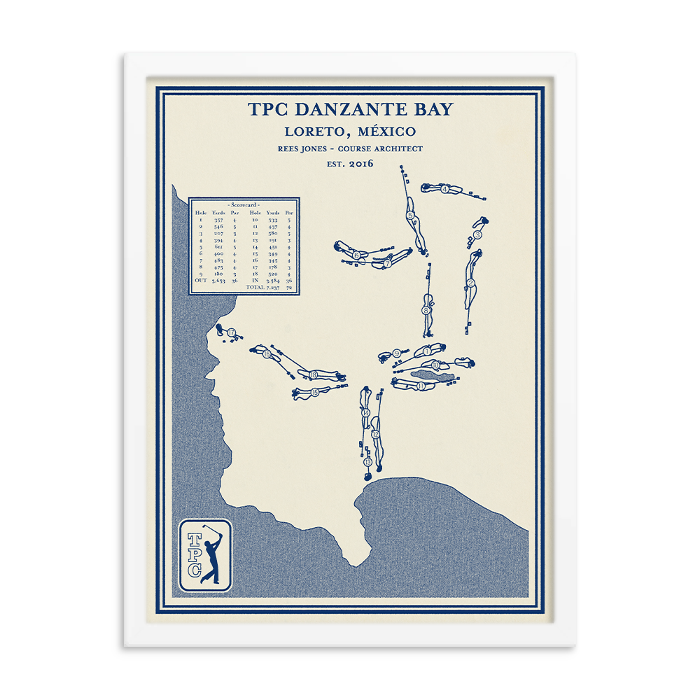 TPC Danzante Bay Course Map
