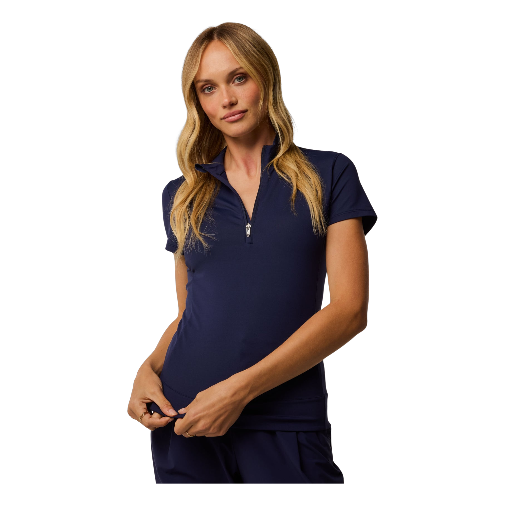 Short Sleeve Halley II Quarter Zip
