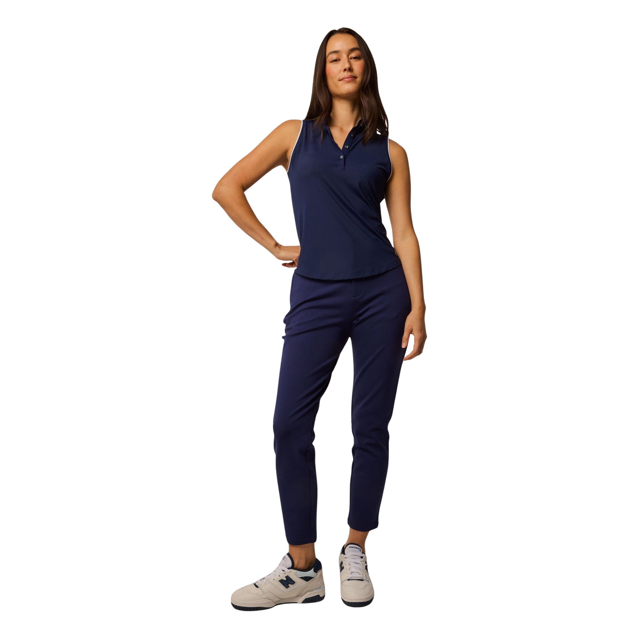 Scarlett Sleeveless Polo